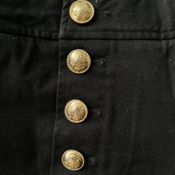 Derek Lam 10 Crosby Women's Blue Robertson Stretch Sailor Shorts Size 4 - Picture 6 of 7